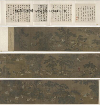 赵孟俯 百马图卷.jpg