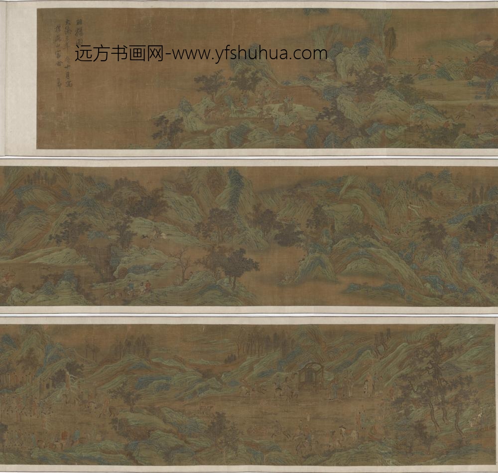 赵孟俯_羽猎图卷