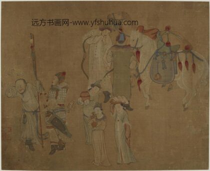 赵孟俯 苏李别意图（苏武与李陵分别）.jpg