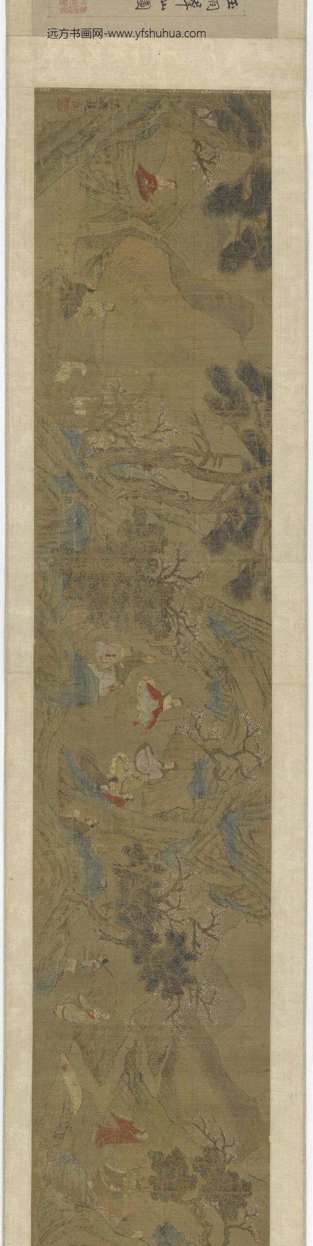 赵雍_玉洞群仙图_
