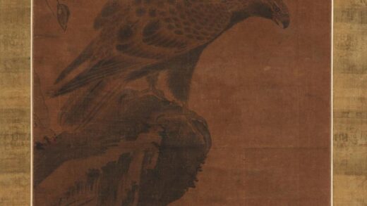 边鸾 干刚威震图（画鹰）.jpg