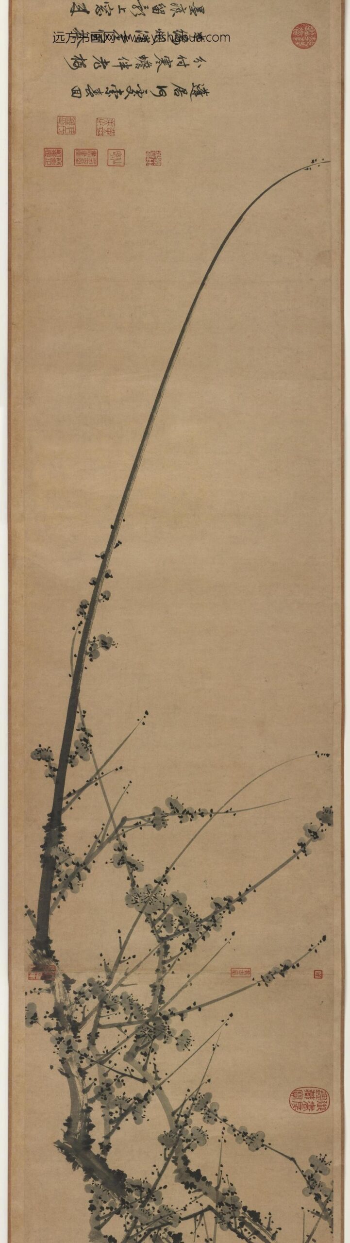 邹复雷_春消息图卷_