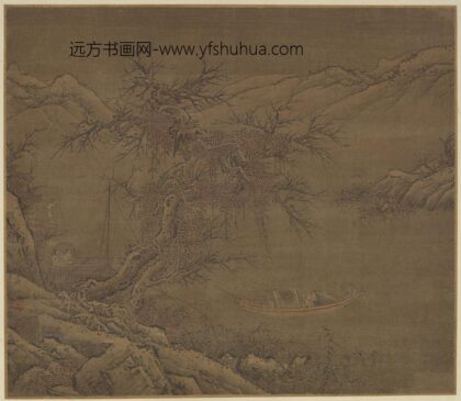 郭熙 寒岸归帆图.jpg