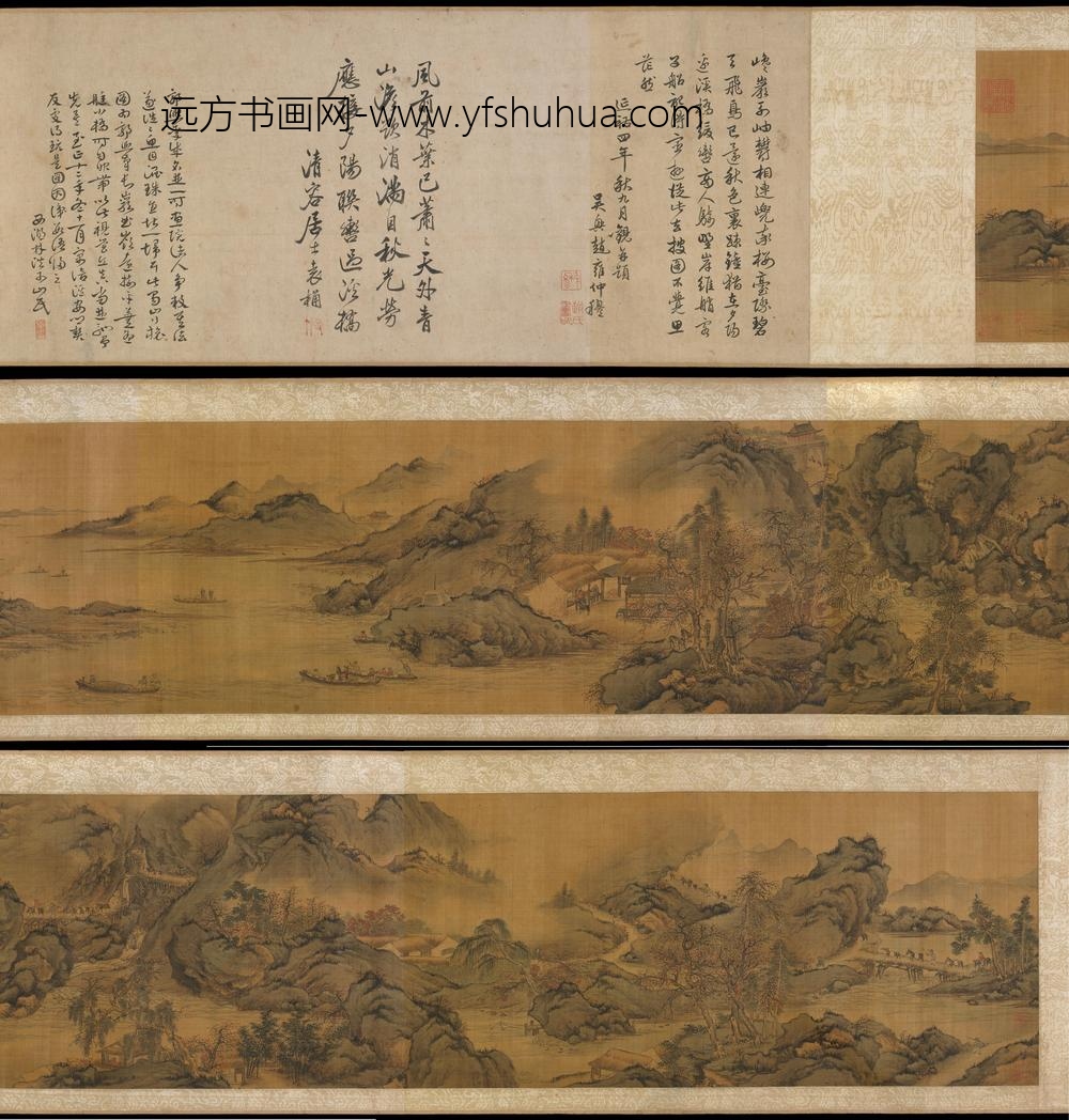 郭熙_溪山行旅图卷