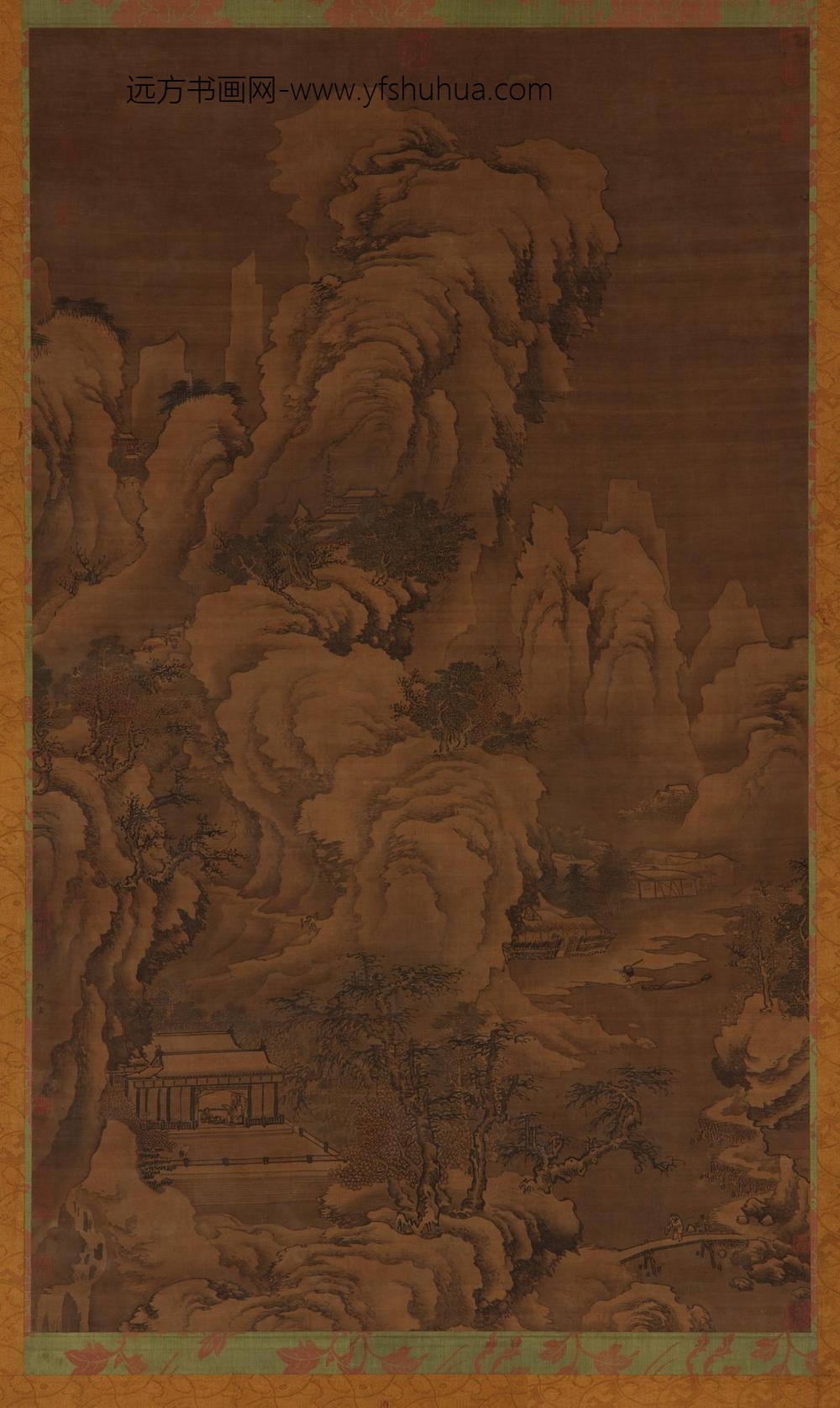 郭熙_雪山江亭图