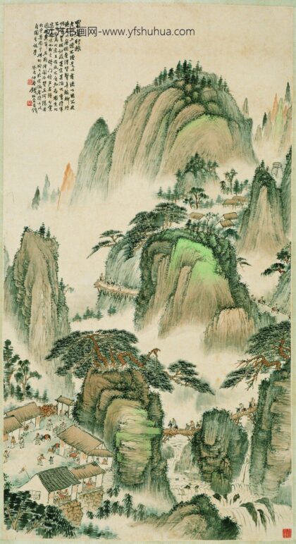 钱松壑 蜀道行旅图.jpg