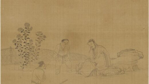 钱选 渊明采菊图.jpg