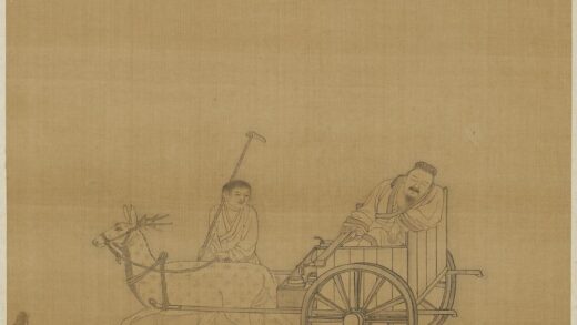 钱选 鹿车倦卧图.jpg