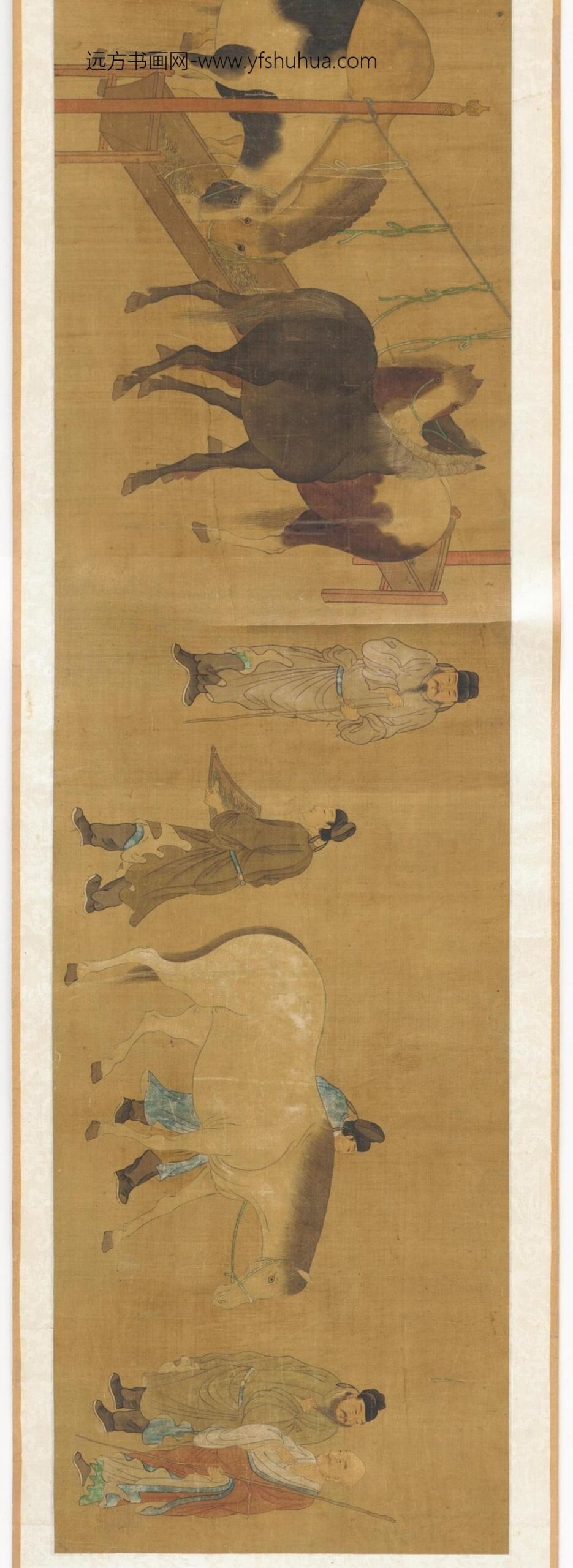 阎立本_奚官牧马图_