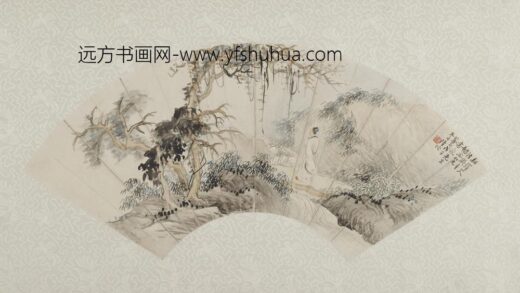 陆恢 溪山行旅文士图.jpg