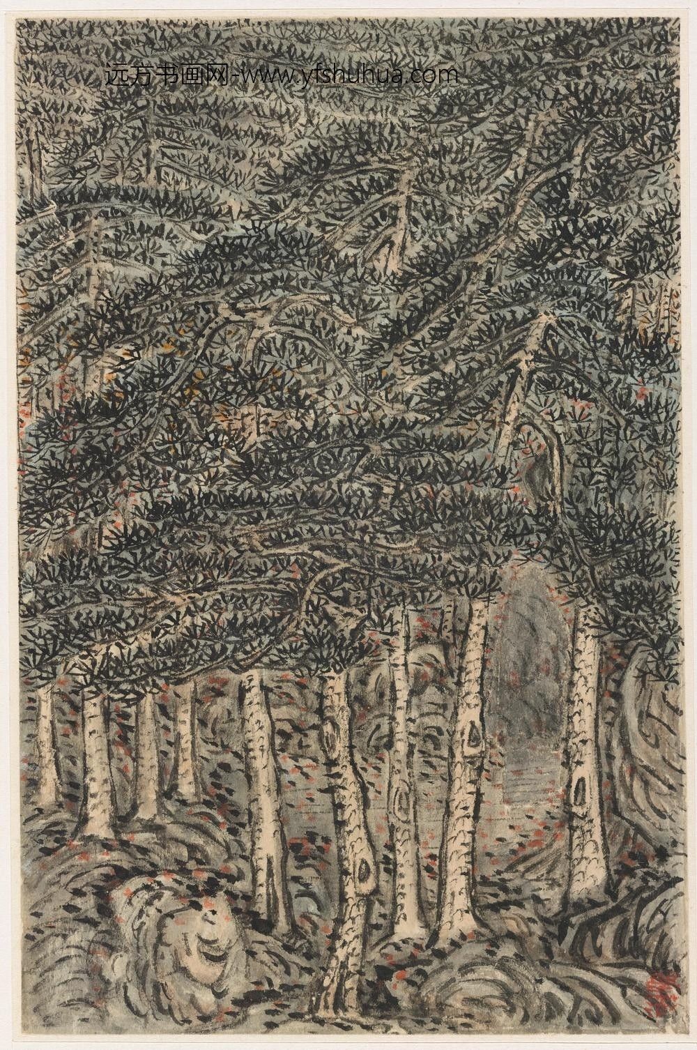 雪庄_山水图册（送给王士宏）_