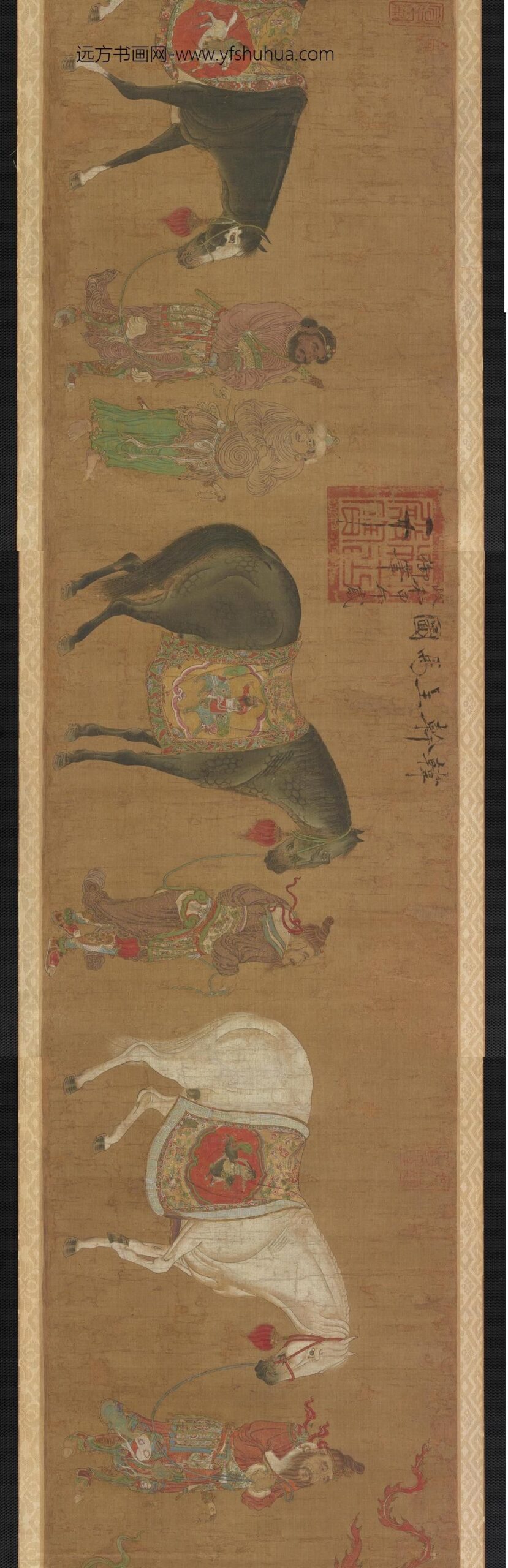 韩干_呈马图_