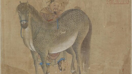 韩干 花斑骏马与马夫图.jpg