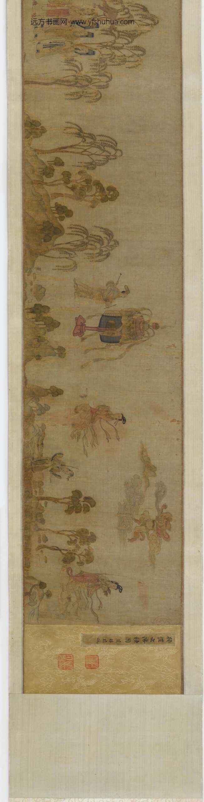顾恺之_洛神图卷_