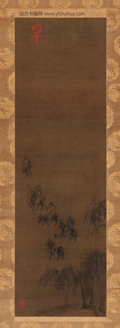 马公显 策驴行旅图.jpg