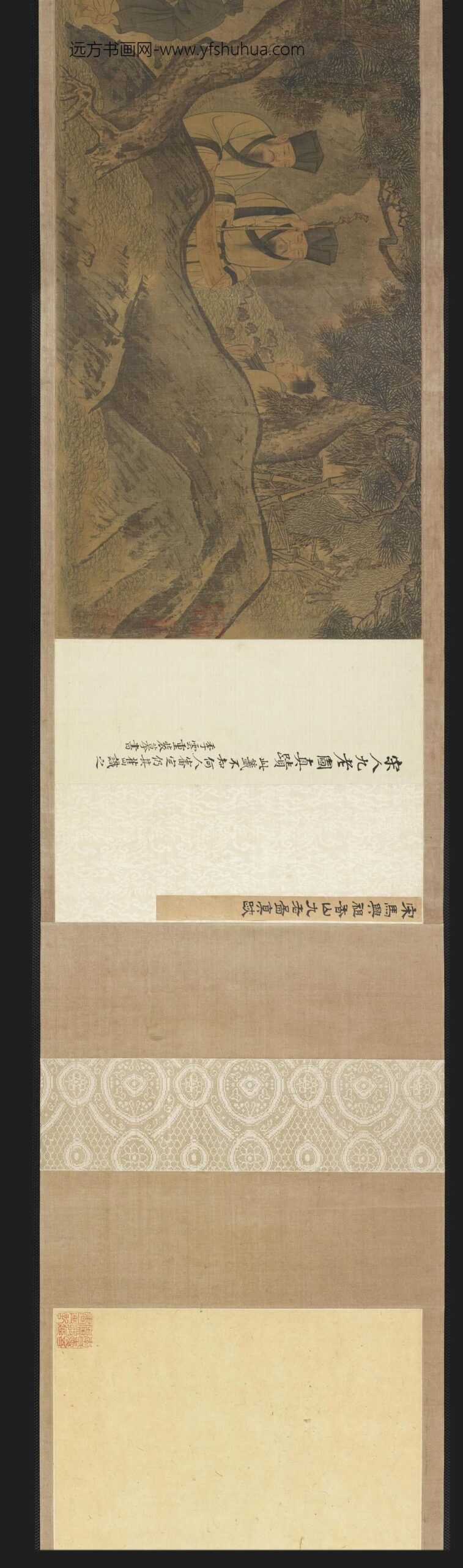 马兴祖_香山九老图卷_
