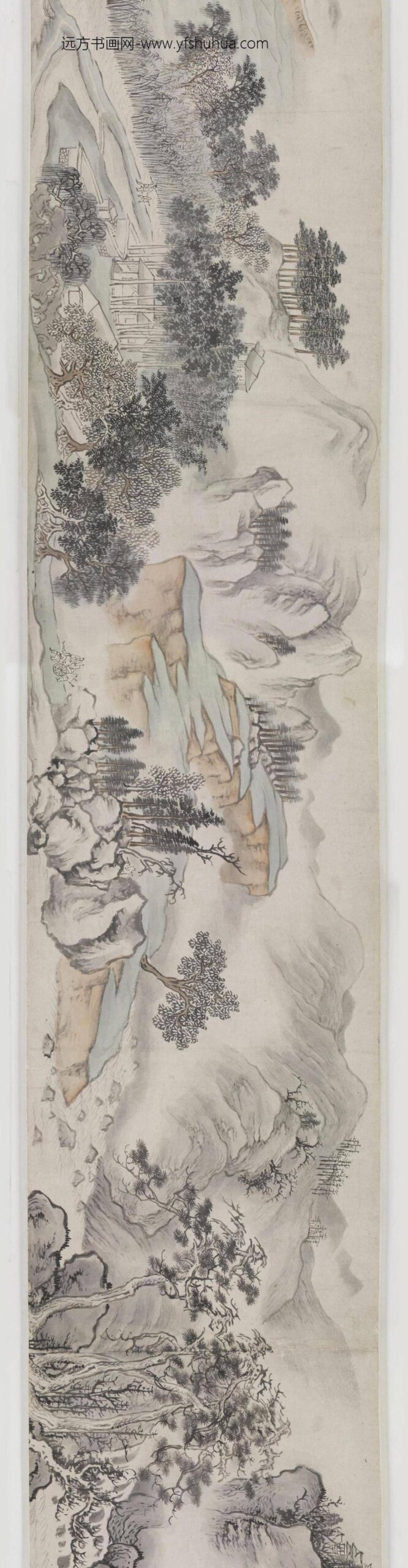 魏之璜_仿古各大家山水长卷_
