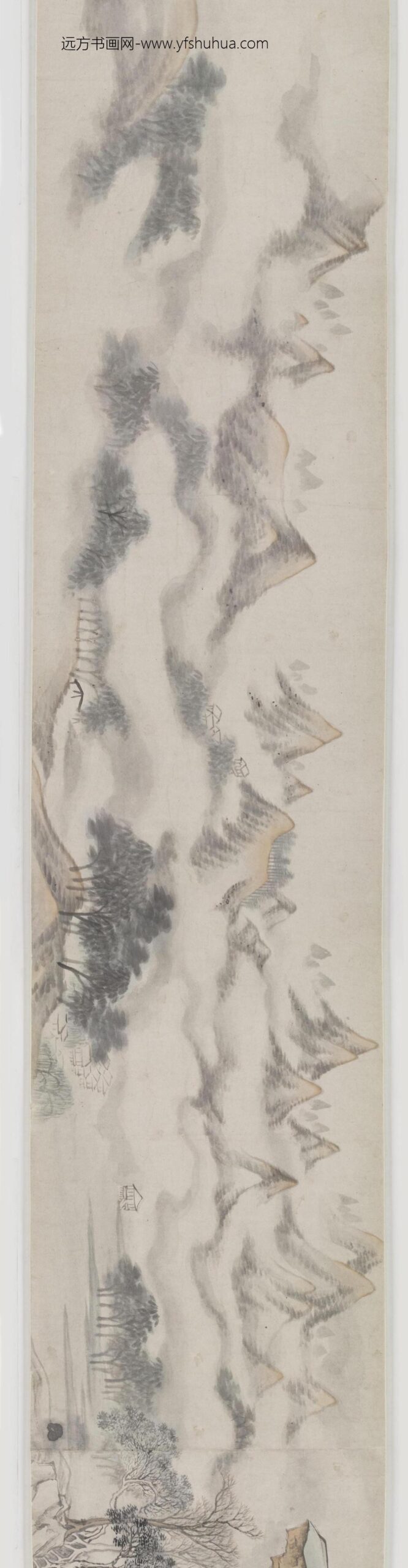 魏之璜_仿古各大家山水长卷_