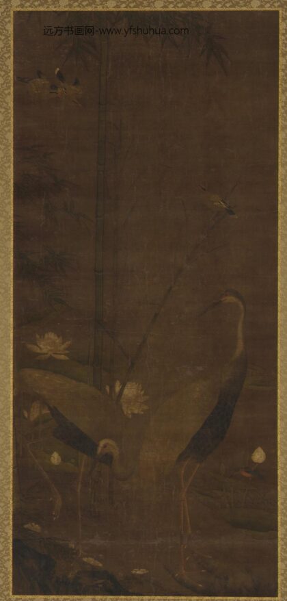 鹭荷竹石图.jpg