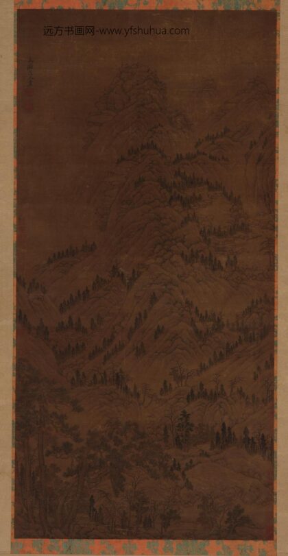 黄公望 溪山幽谷图.jpg