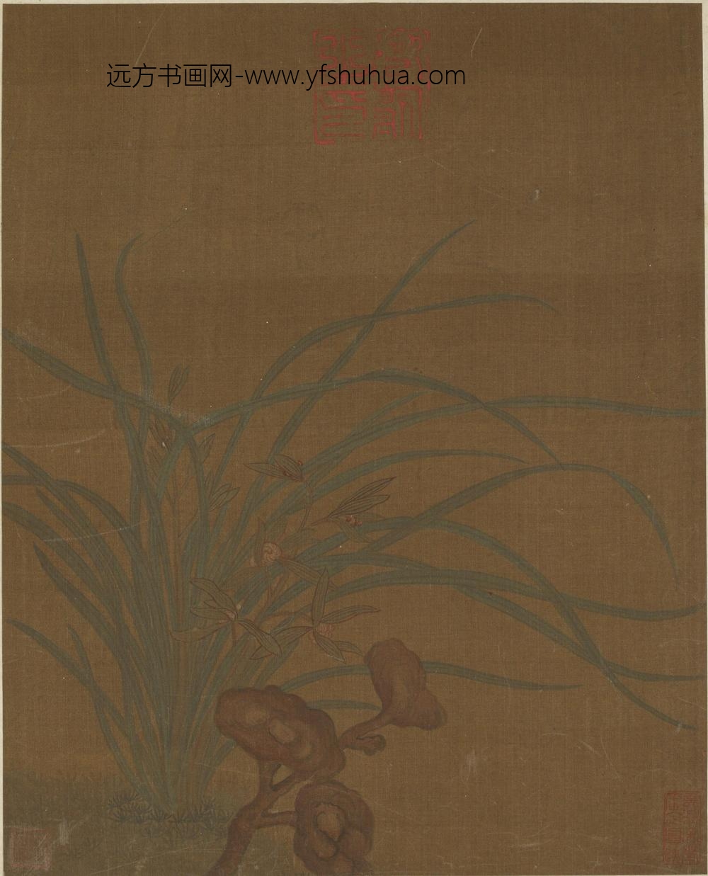 黄居寀_花卉图册八开_