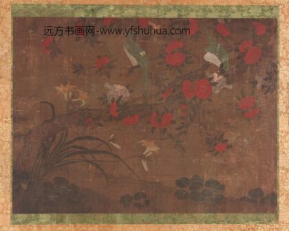 黄居寀 鹦鹉啄榴图.jpg