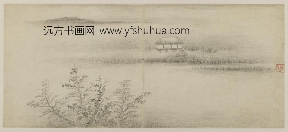 龚贤_山水册页-
