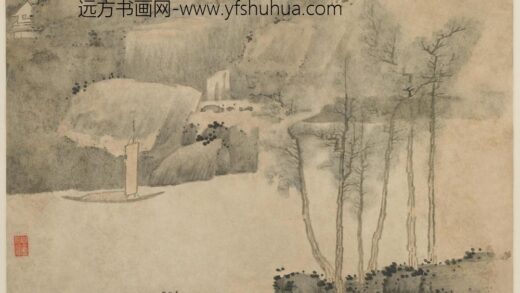 龚贤 江行帆影图.jpg
