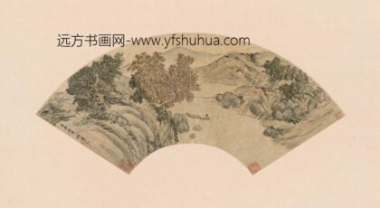 何淳之 山水扇.jpg