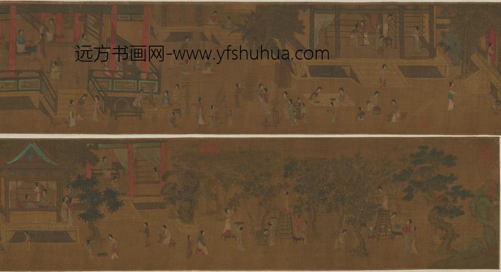 佚名_图卷宫蚕图_