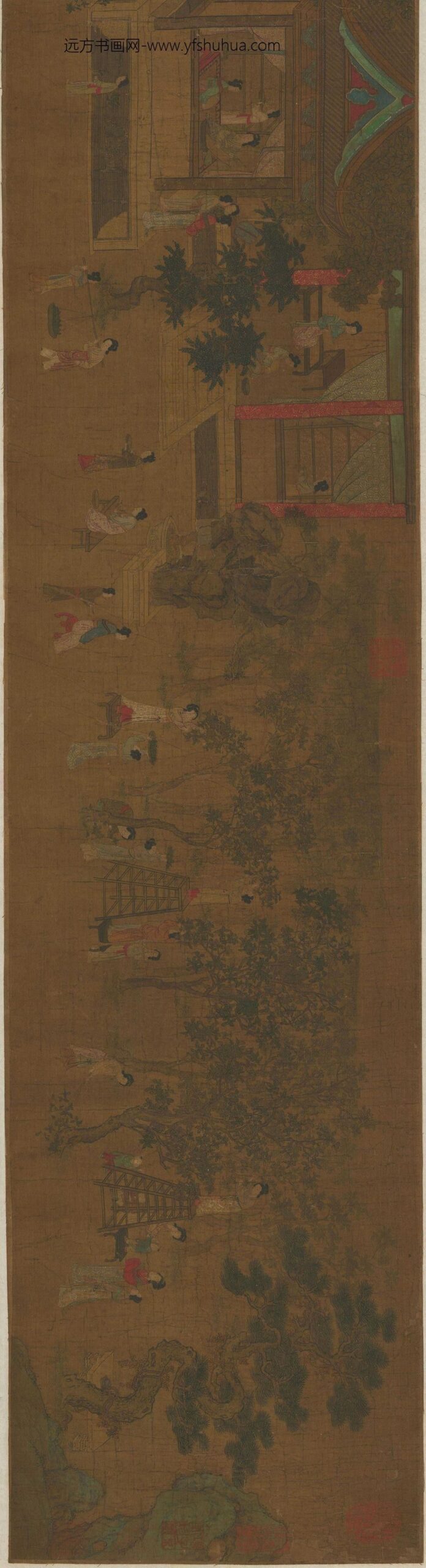 佚名_图卷宫蚕图__