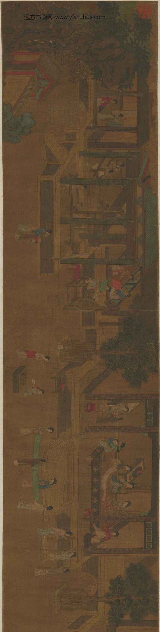 佚名_图卷宫蚕图__