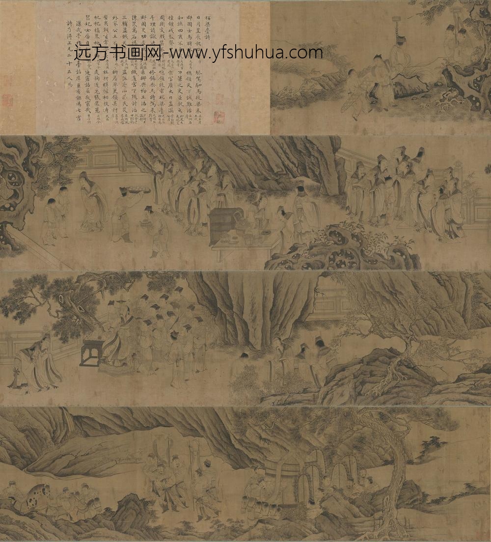 佚名_图卷柏梁台画