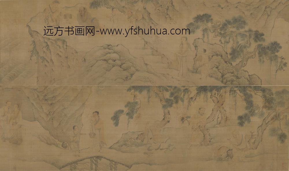 佚名_图卷渊明行迹图