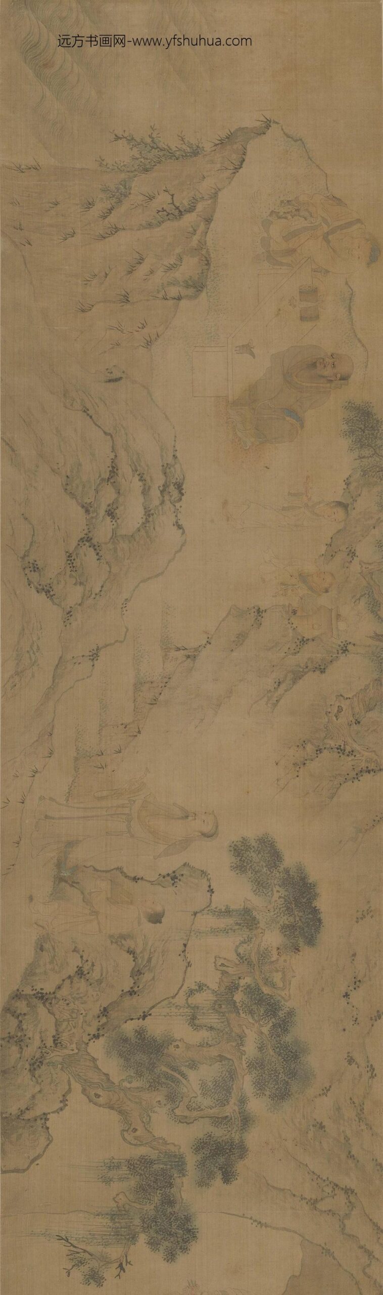 佚名_图卷渊明行迹图_