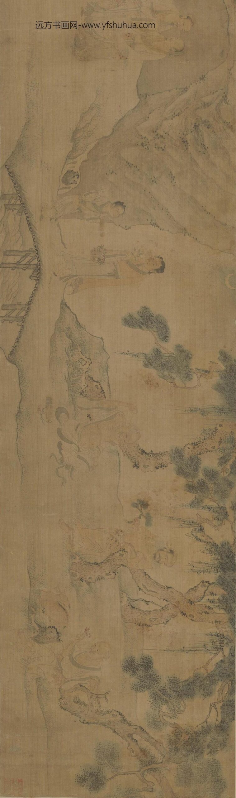 佚名_图卷渊明行迹图_