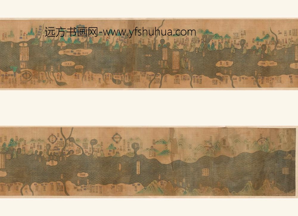 佚名_地图江防海防图长卷_