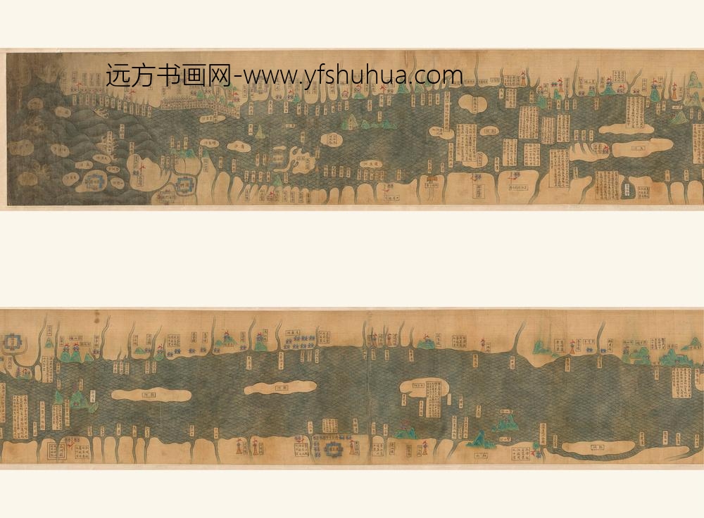 佚名_地图江防海防图长卷_