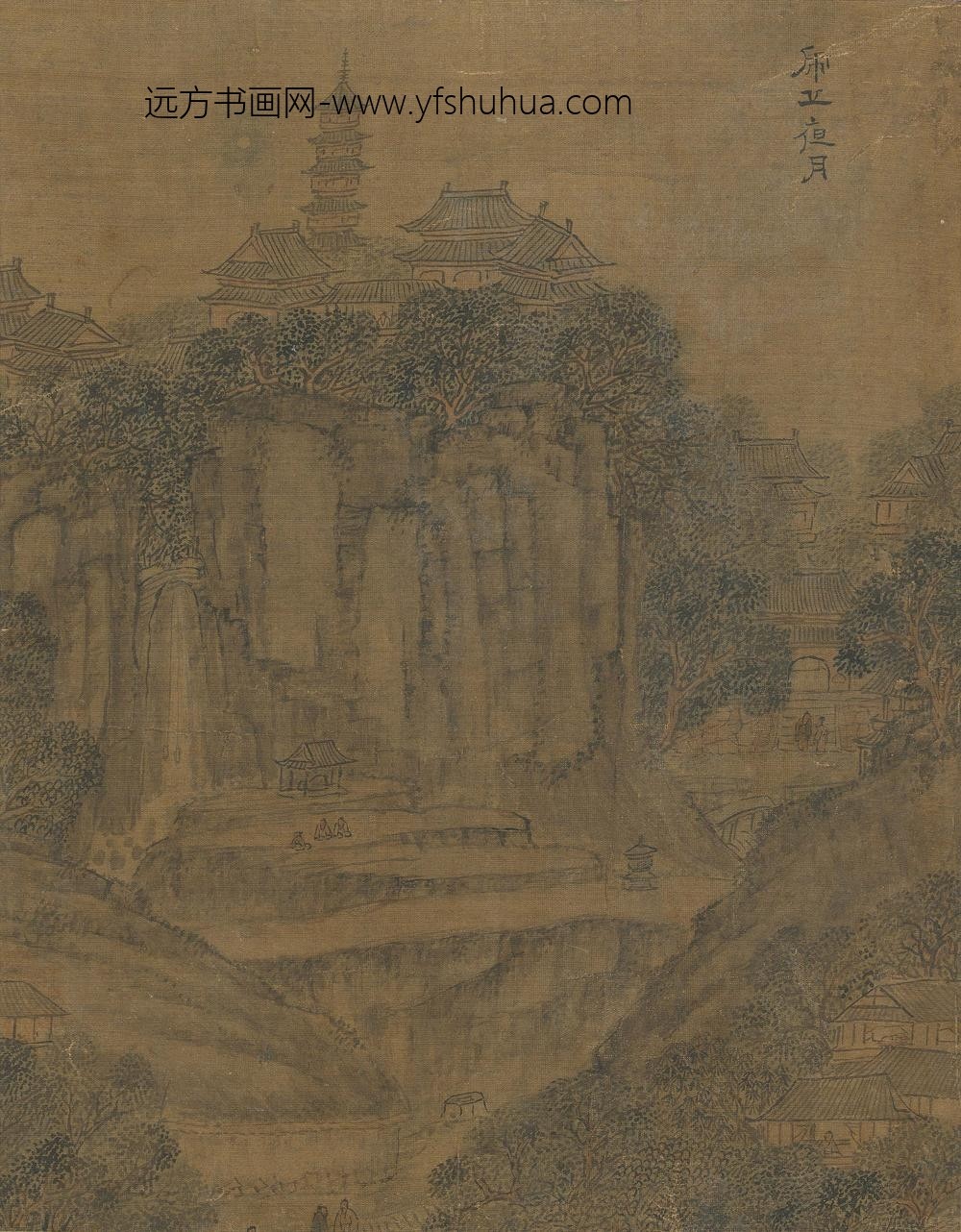 佚名_地图虎丘夜色