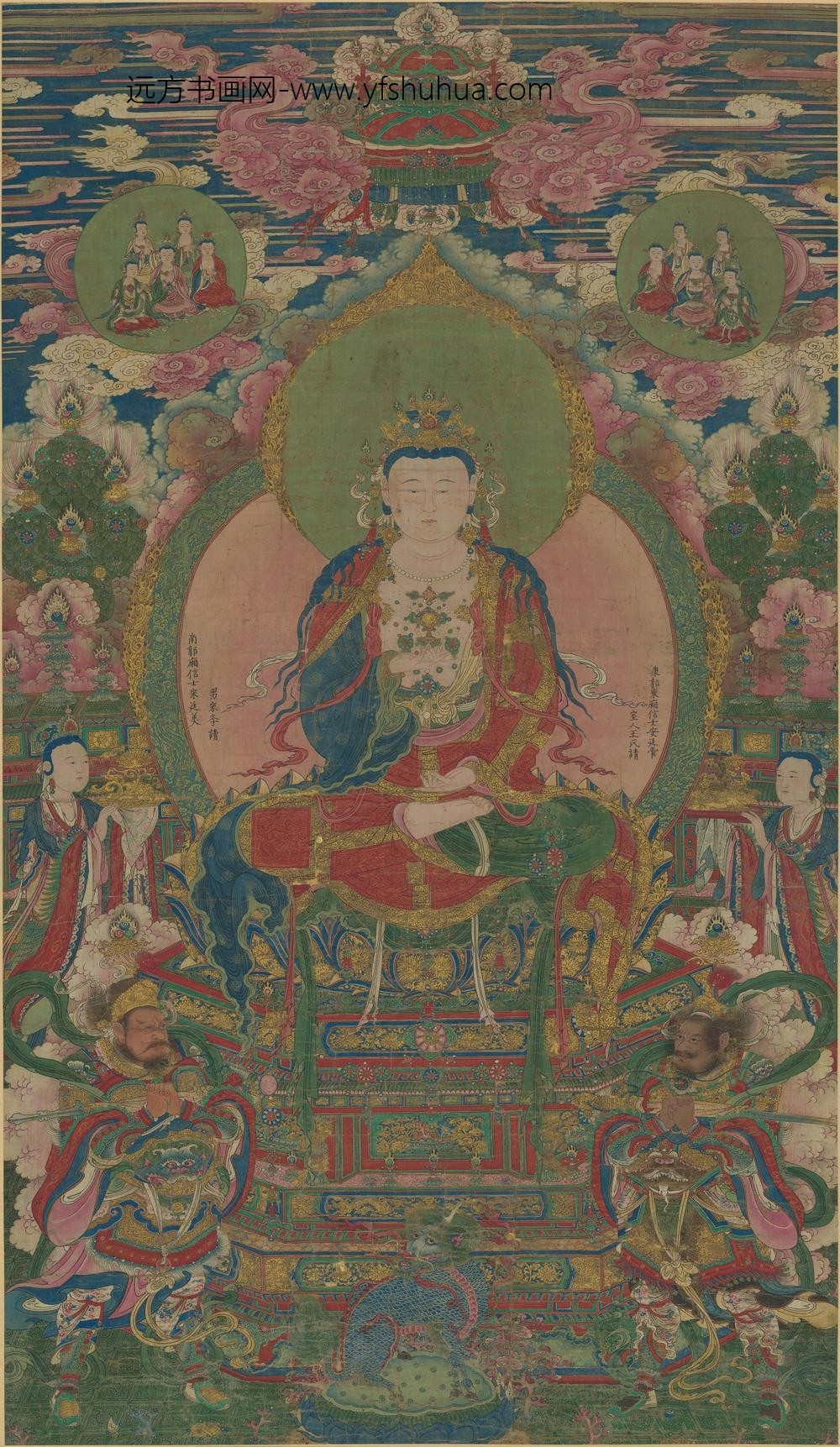 佚名_文殊菩萨轴