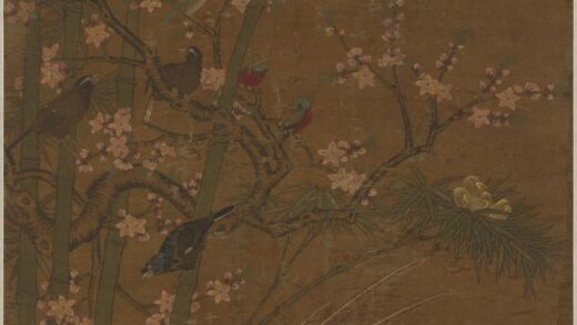 佚名 明代宫廷花鸟立轴.jpg