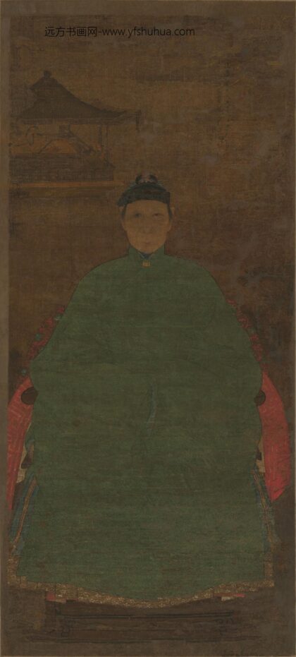 佚名 王学恭夫人像轴.jpg