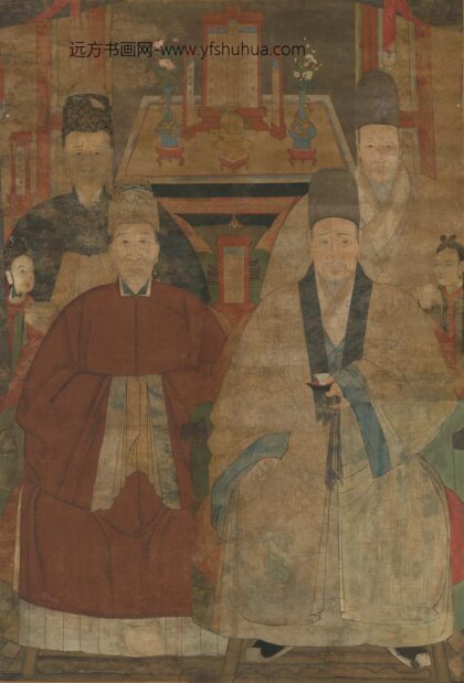 佚名 肖像画布衣冯氏像轴.jpg