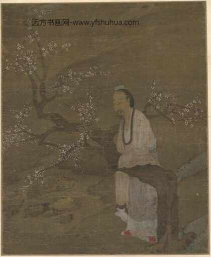 佚名 赏梅图轴.jpg
