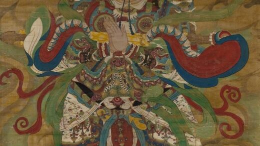 佚名 韦驮菩萨图轴.jpg