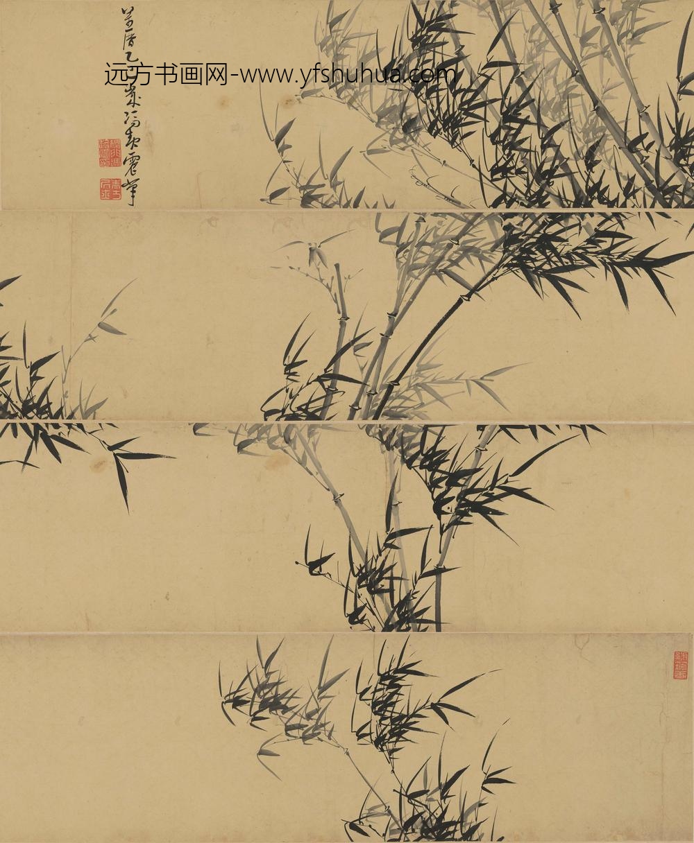 冯起震_墨竹卷_