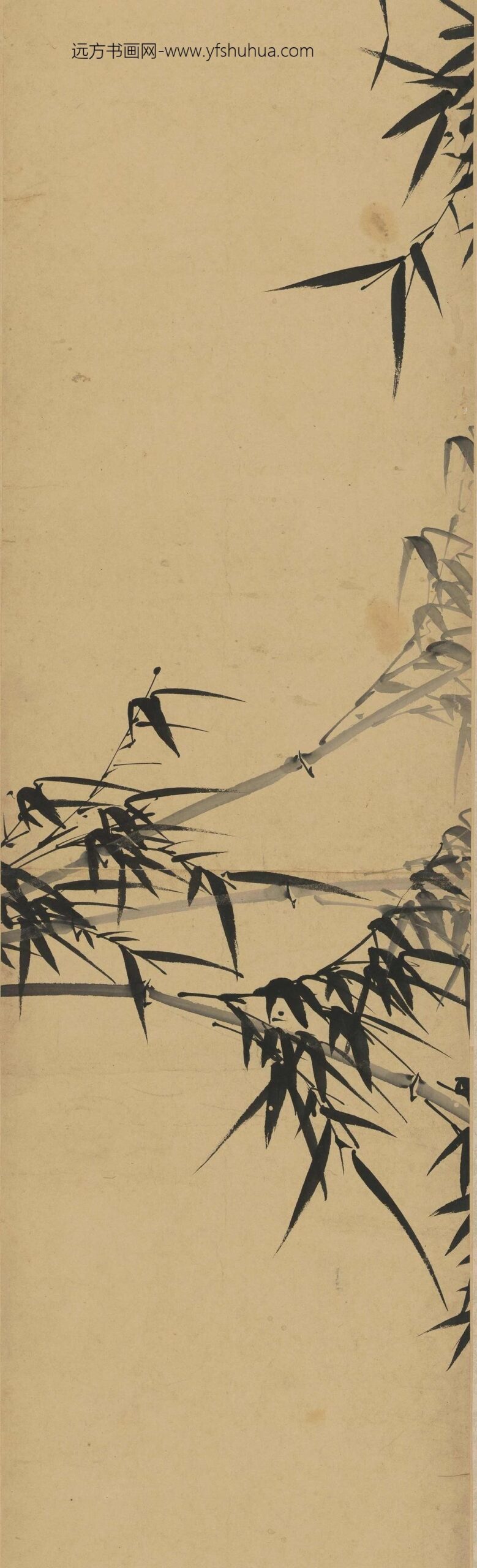 冯起震_墨竹卷__