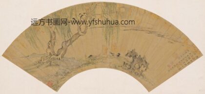 周时臣 柳塘凫禽图.jpg