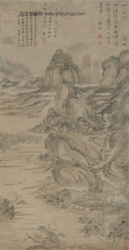 周璋 仙山楼阁山水轴 1.jpg