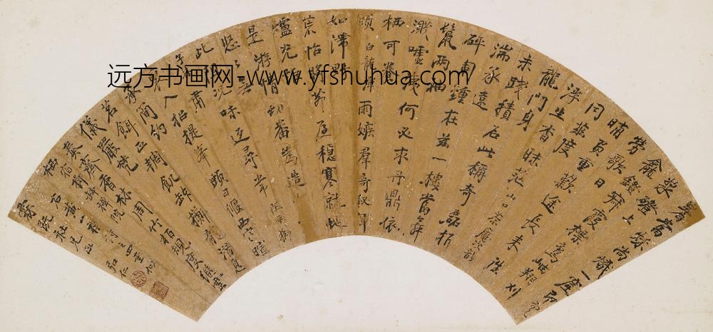 弘仁（渐江）_扇面